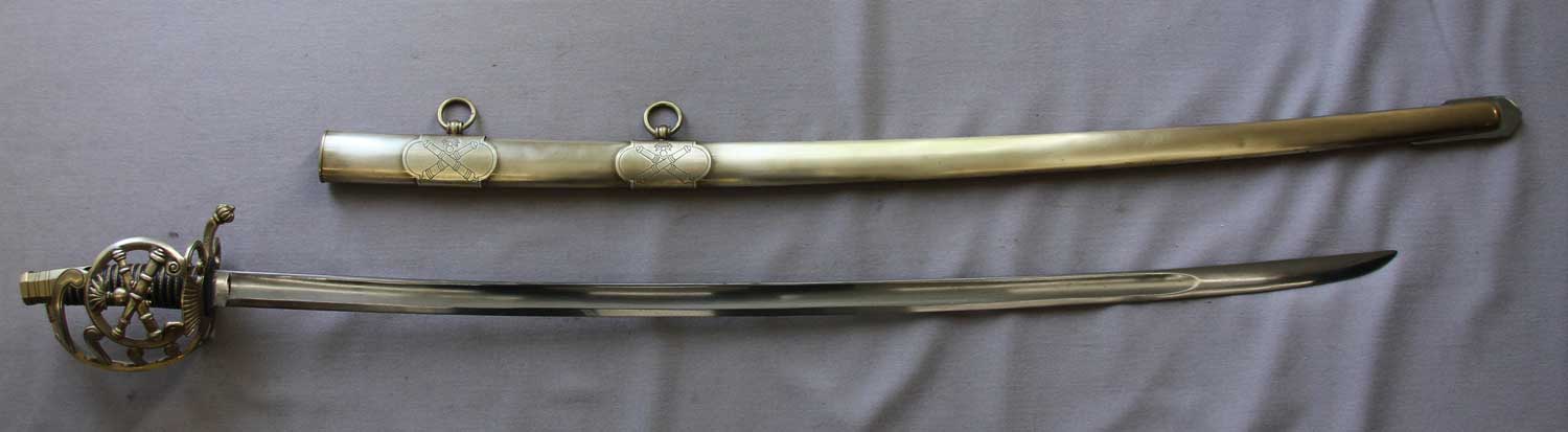French, Artillery Senior Officer's Sword - Click Image to Close