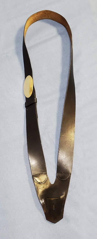 British Shoulder Harness Sword Belt - Click Image to Close