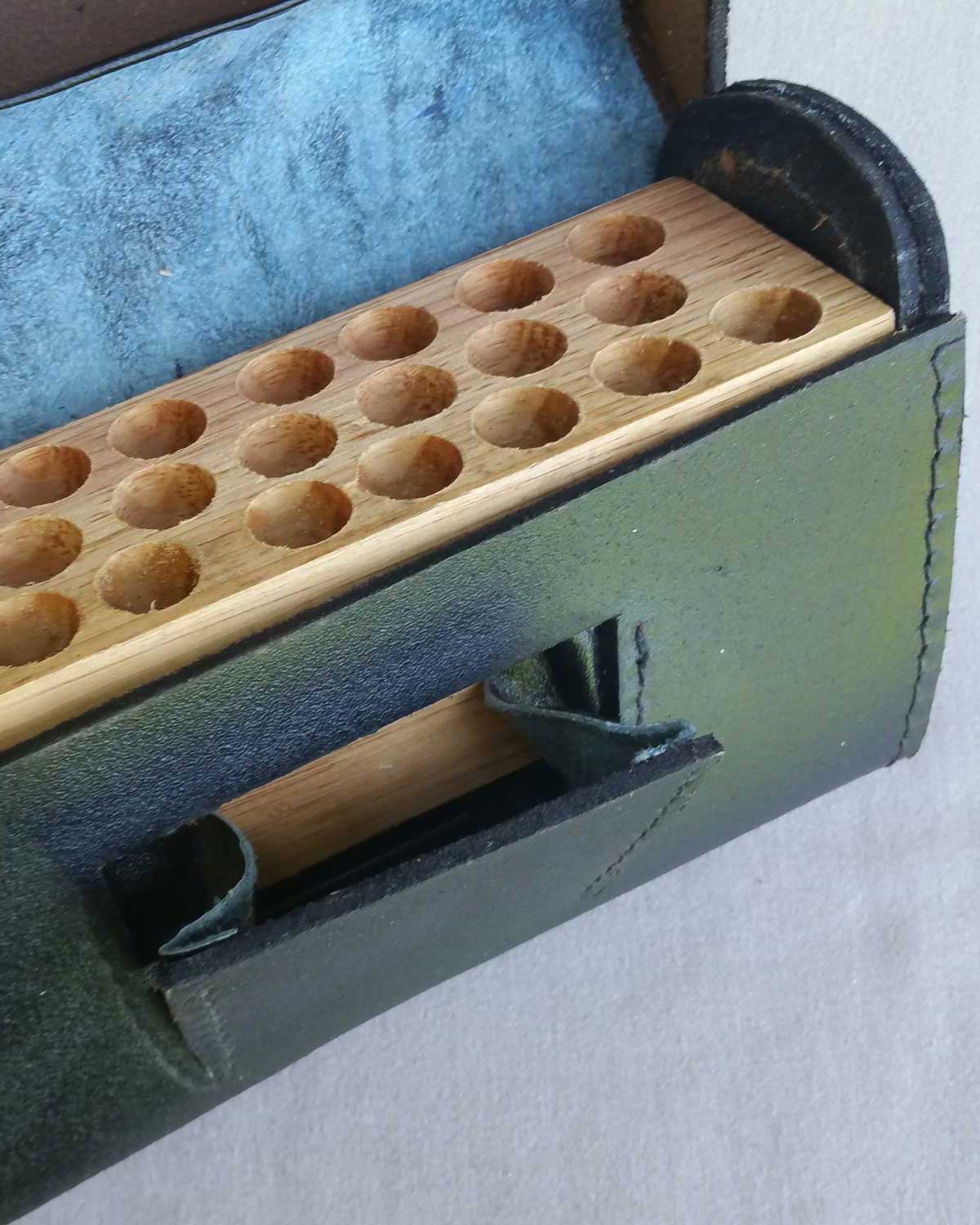 US, 26 Round Cartridge Box - War of 1812 - Click Image to Close