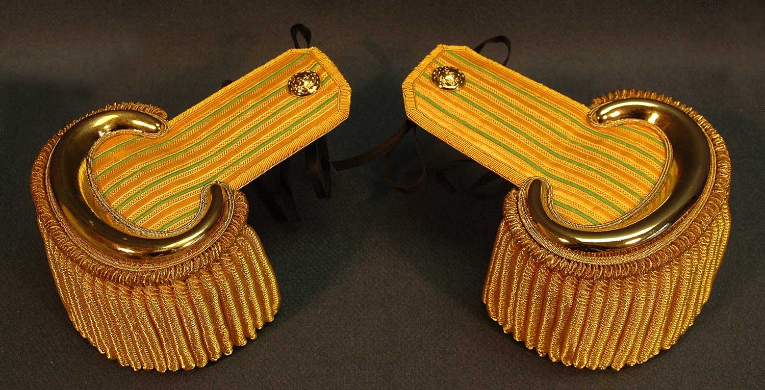 British, 1833 24th Foot Officer's Epaulettes - Click Image to Close