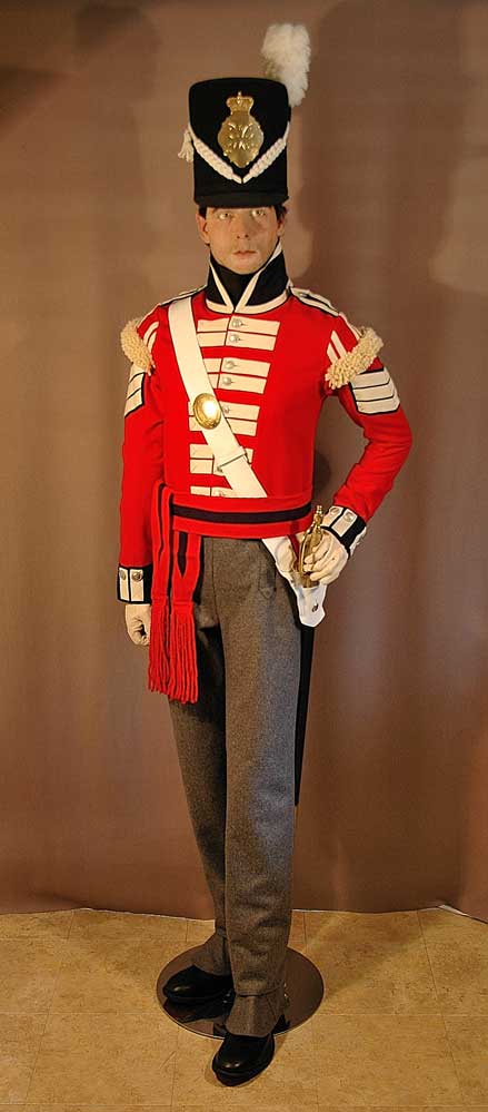 British, 21st Regt of Foot, Sergeant - Click Image to Close