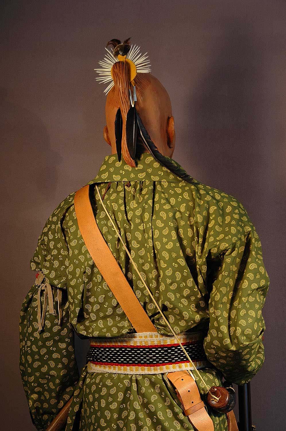 Native, Mohawk Warrior - Click Image to Close