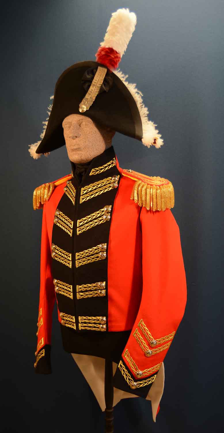 British, 1811, Major General, Full Dress Coat & Hat - Click Image to Close