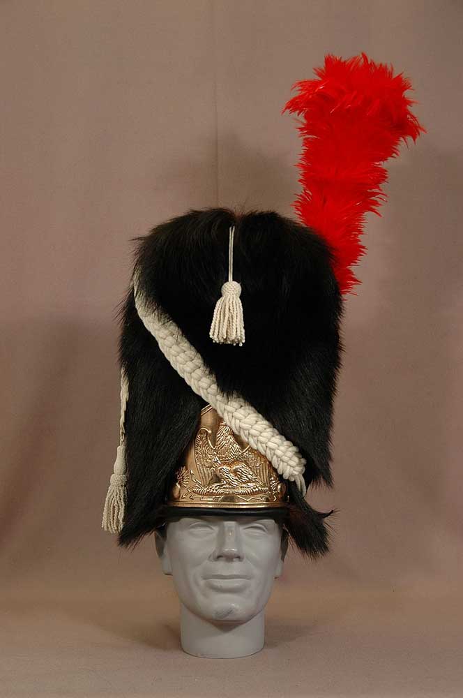 French, Imperial Guard Bonnet-a-Poil - Click Image to Close