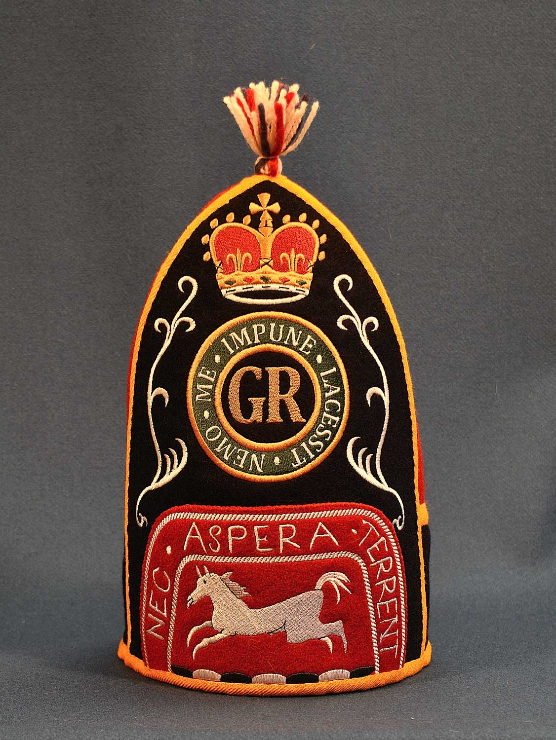 British, 1st Regt (Royal Scots), Grenadier Mitre Cap