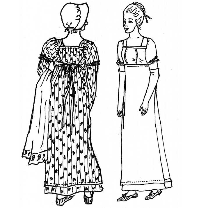 The Sooke Dress - Bib Front - Click Image to Close