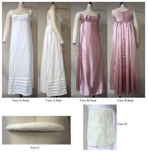 Ladies' Bodiced Petticoat, Bum Roll & Pocket