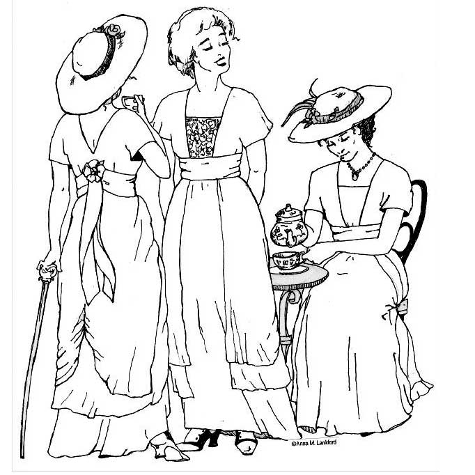 1910s Tea Gown
