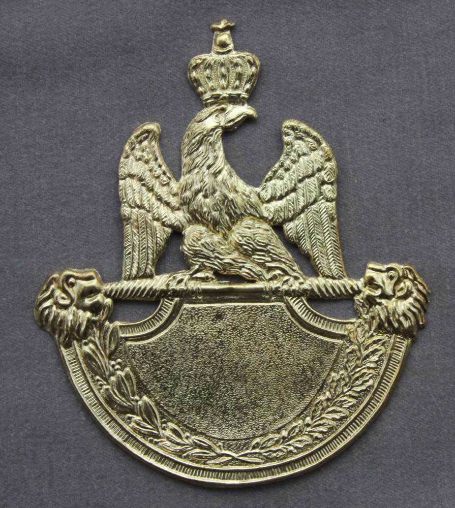 French, Infantry (1812-15) Shako Plate - Click Image to Close