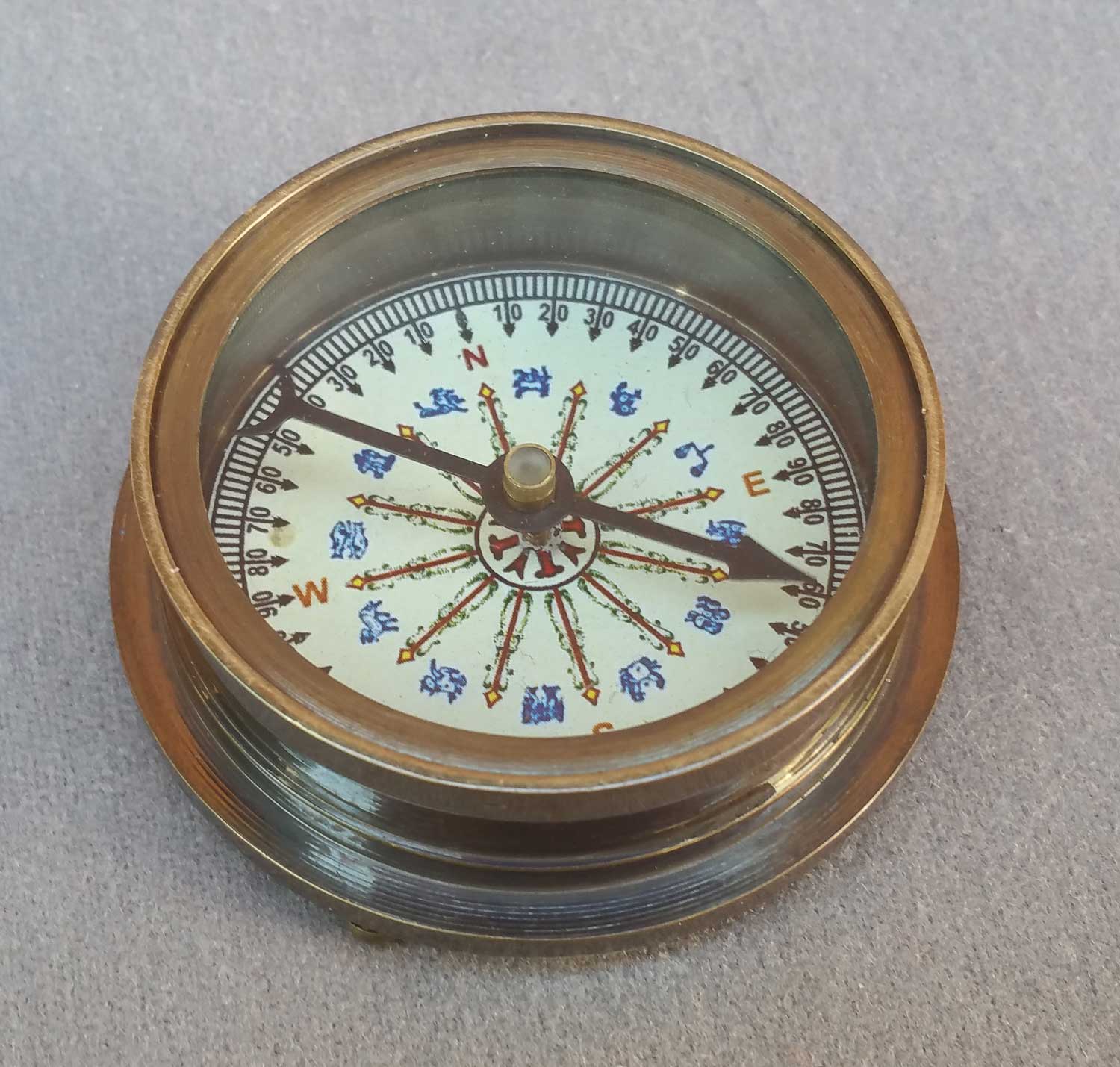 Compass with Century Calendar - Click Image to Close