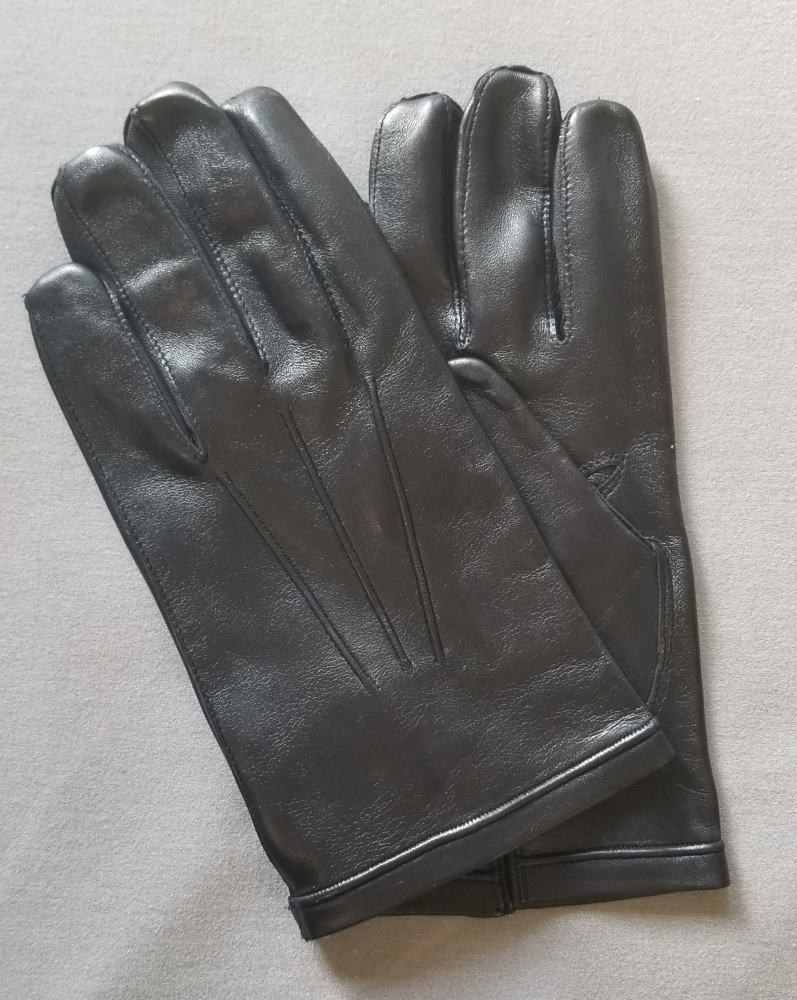 Gloves, Italian Lambskin, Black
