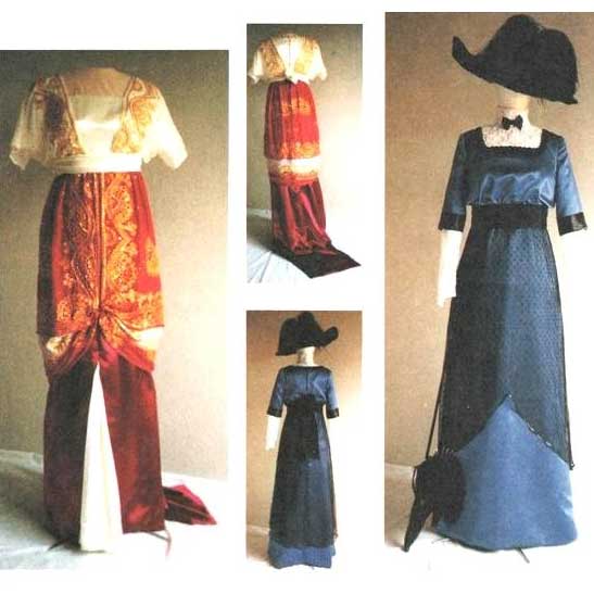 1909-1913 Day and Evening Dress