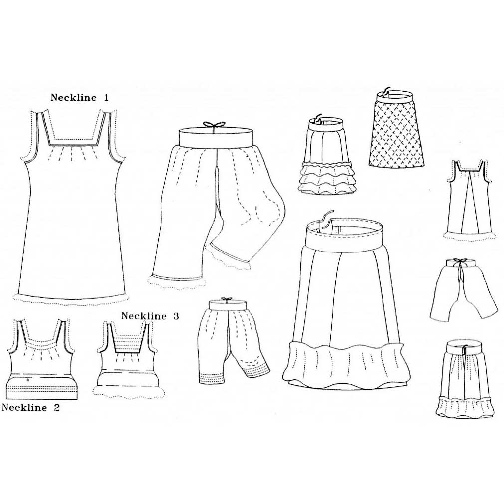 1880s and 1890s Underwear Set